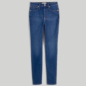 Madewell Petite 10" High-Rise Skinny Jeans in Coronet Wash, 30P